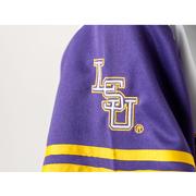 LSU Established & Co. Women's The Cropped Baseball Jersey